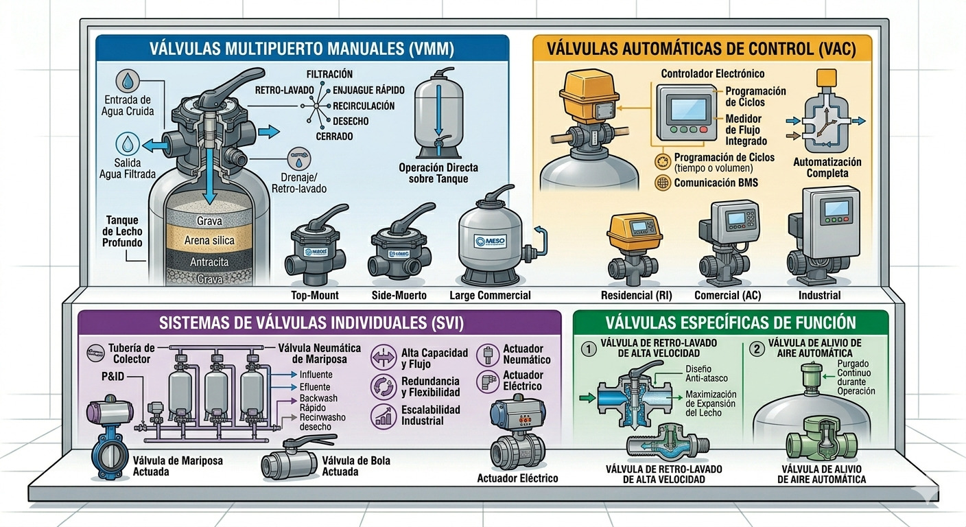 Válvulas automáticas